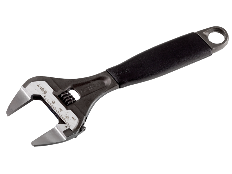 800x600 adjustable wrench, big opening, extra thin jaws bahco