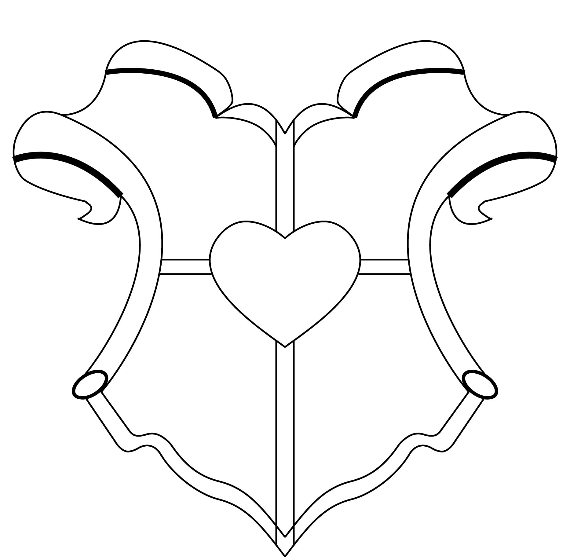 1866x1833 Blank Family Crest Template
