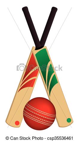 265x470 cricket ball and bats crossed cricket bats crossed
