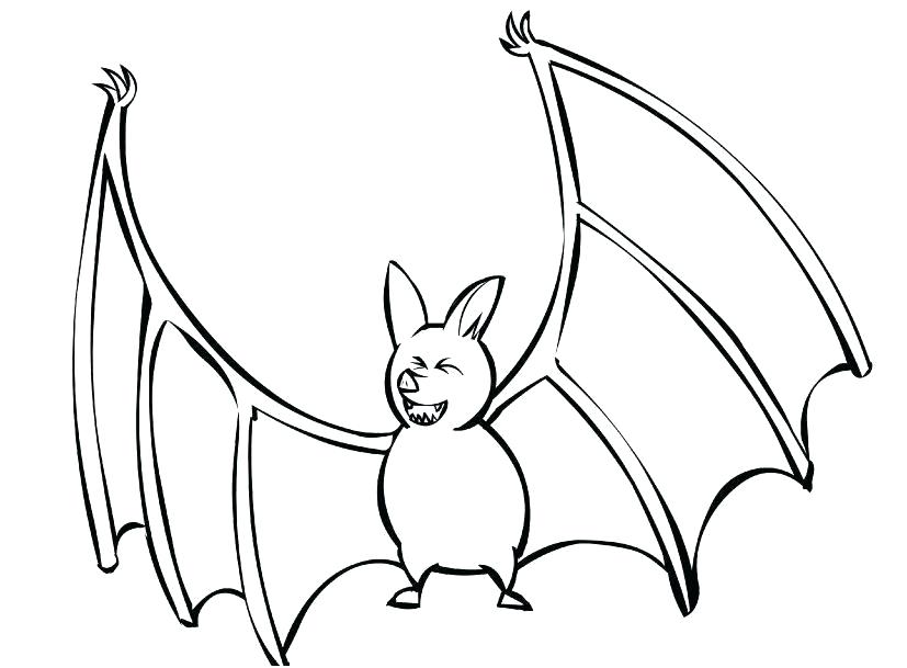 827x609 Bat Coloring Picture Black Bat Coloring