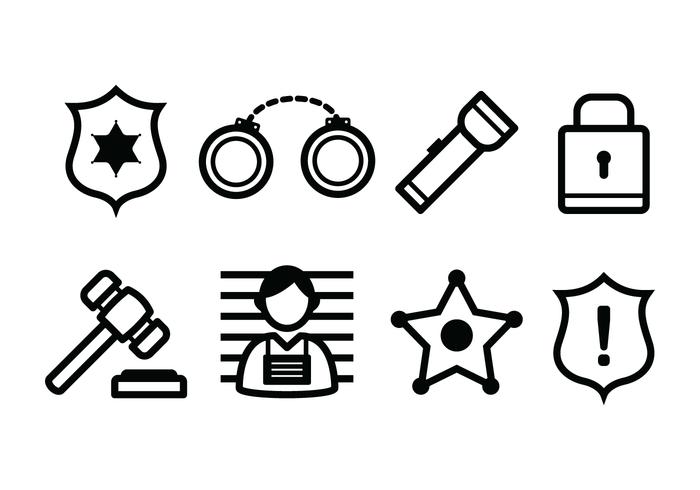 700x490 Police And Crime Icons