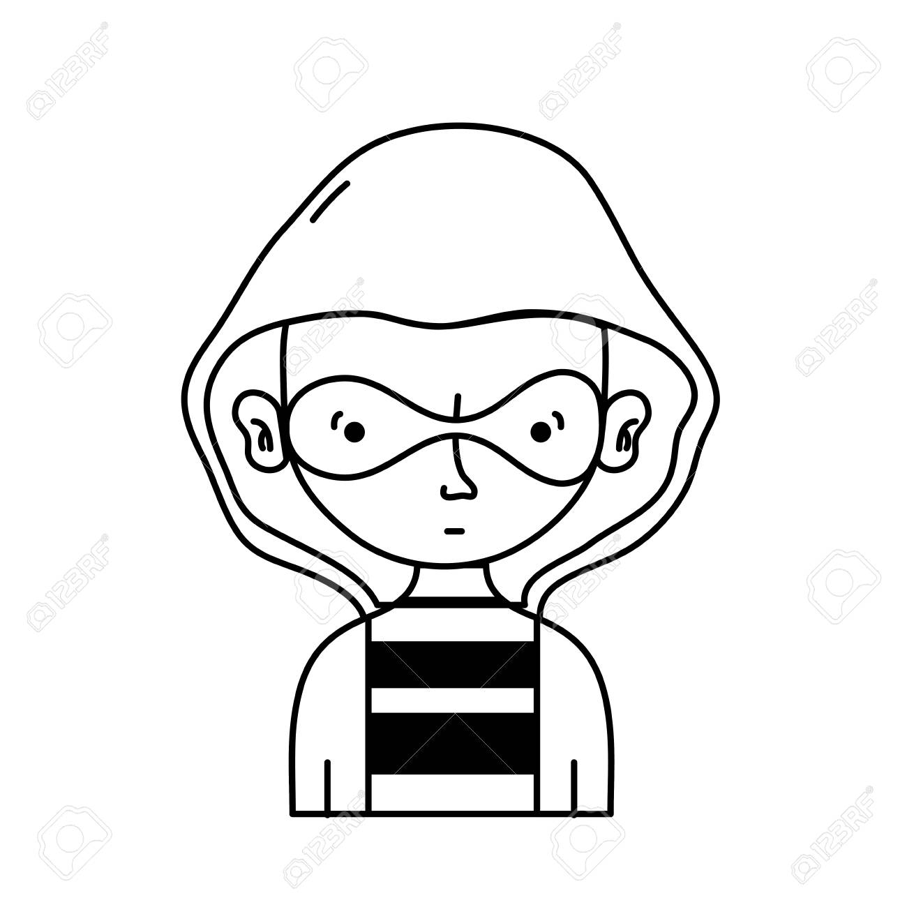 1300x1300 Masks Clipart Criminal