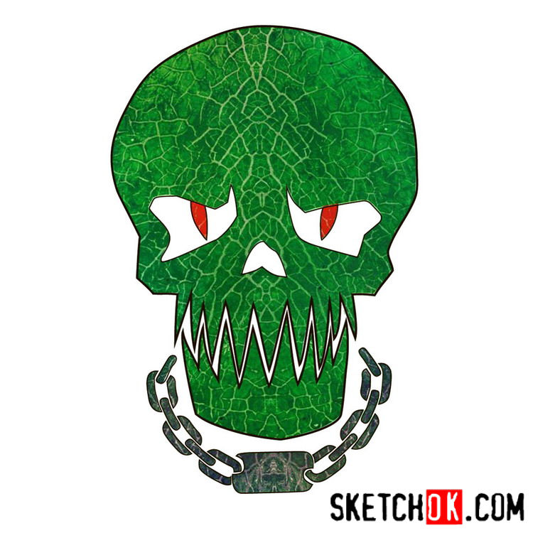 750x750 How To Draw The Logo Of Killer Croc