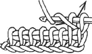 300x175 Tunisian Japanese Purl Crochet Stitch Tutorial