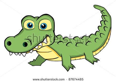 450x317 How To Draw A Crocodile In The Water