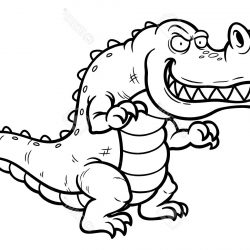 250x250 Alligator Drawing In Water Pencil Simple Clip For Kid Big Chinese