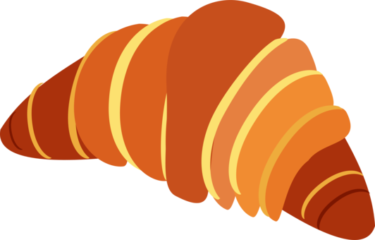 532x340 collection of free croissant drawing breakfast french download