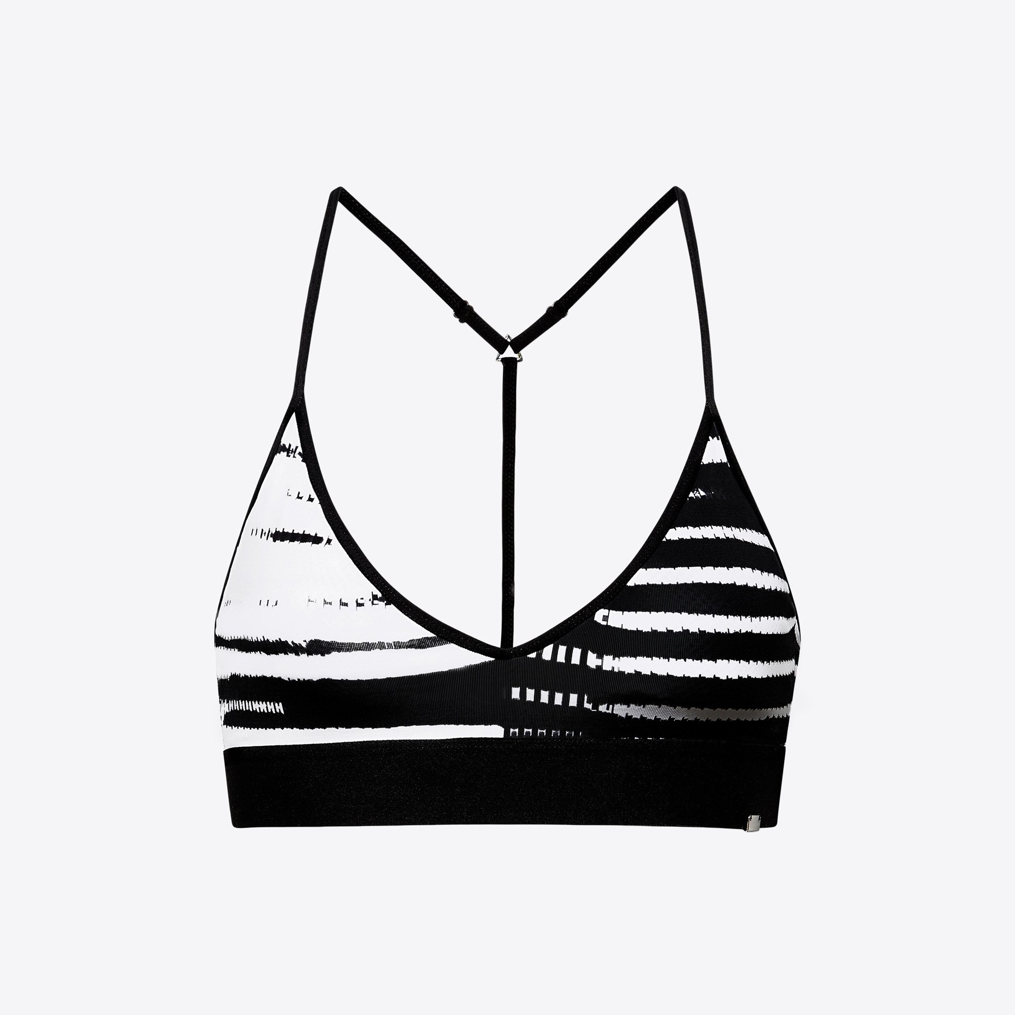 2048x2048 Reflection Print Crop Top Vyayama