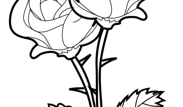 728x427 Rose Flowers Colouring Pages Crosses With Roses Coloring Cross