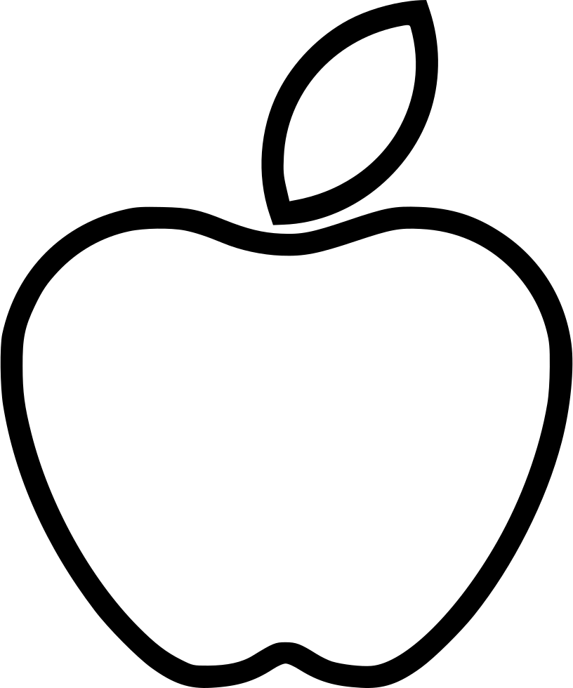 816x980 Collection Of Free Apple Drawing Basic Download On Ui Ex