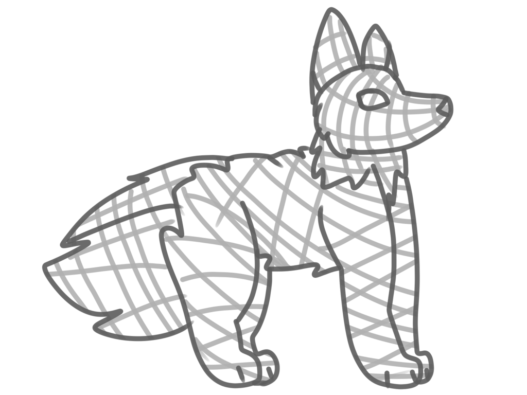 1024x768 Collection Of Free Contour Drawing Cross Download On Ui Ex