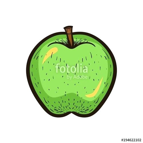 500x500 How To Sketch Fruit To Sketch Fruit Apple