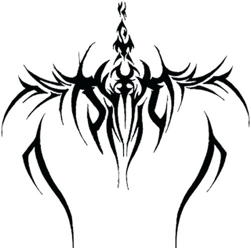 500x494 Cross Tattoos Designs With Words Full Tribal Tattoo Online