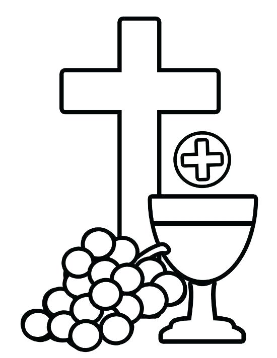 550x712 Holy Communion Banner Free First Clip Art Church Premiers Sons