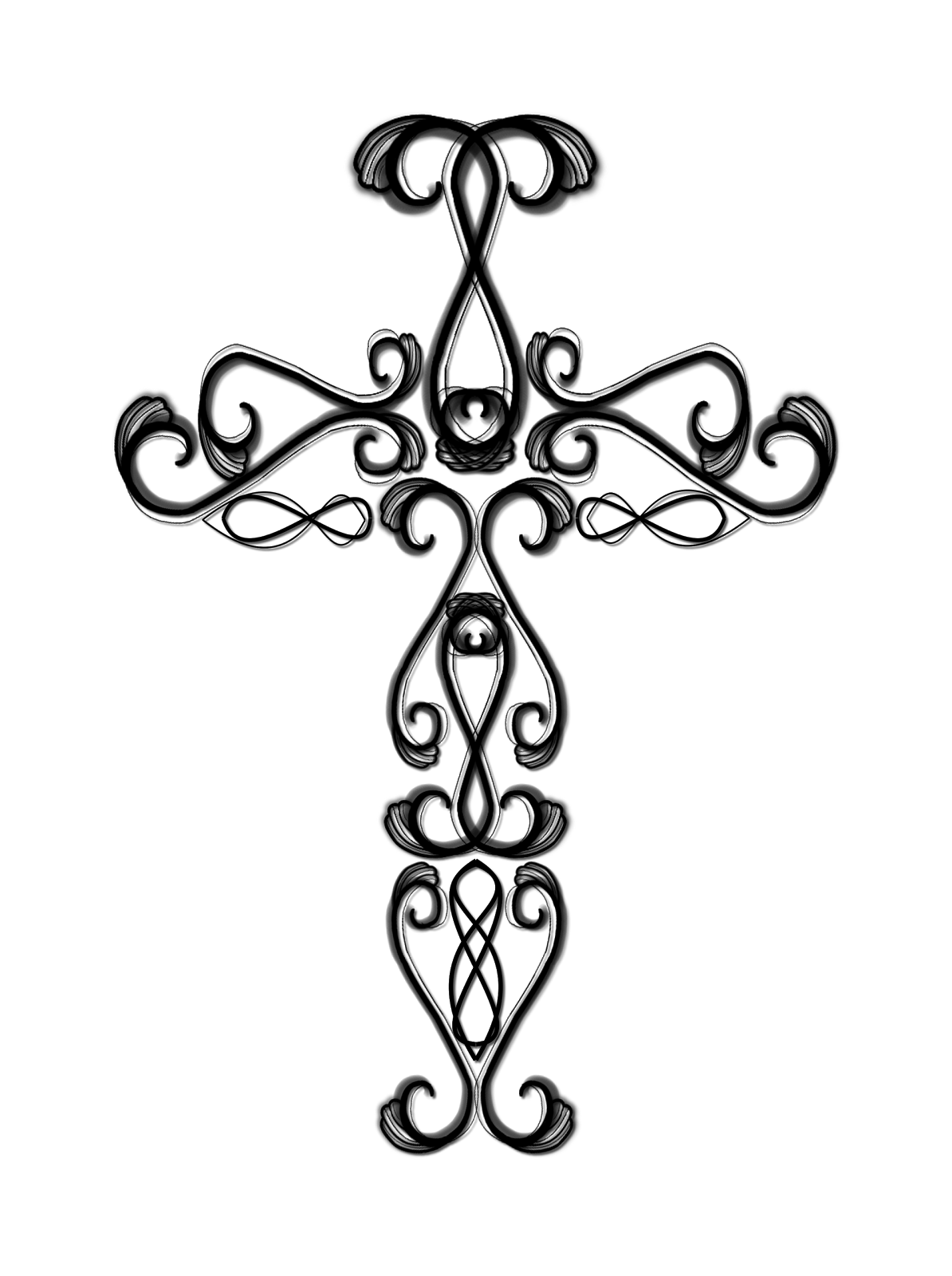 1194x1600 Crosses Vector Cross Tattoo Transparent Png Clipart Free