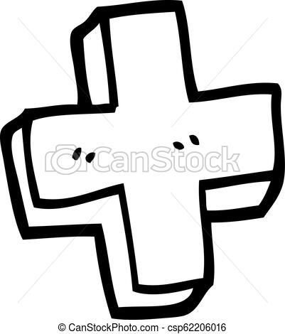 401x470 Line Drawing Cartoon Plus Symbol