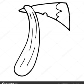 336x336 Axe Line Drawing Double Battle Wallpaper Candy Cad Iydunetwork