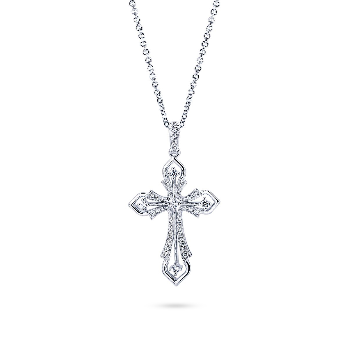 1200x1200 Dulcet Diamond Cross Friedman's Jewelers