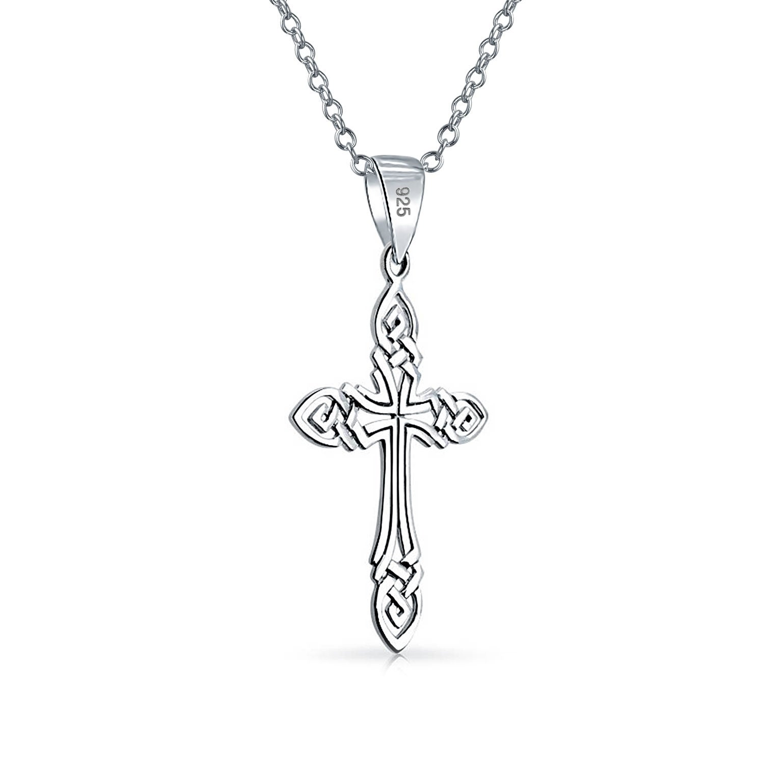 1500x1500 Shop Mens Viking Irish Celtic Knot Cross Large Cut Out Pendant