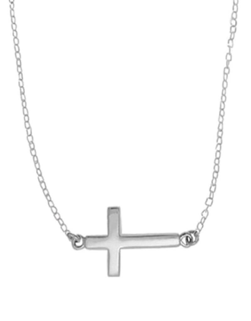 800x1024 Sterling Silver Cross Necklace Extender