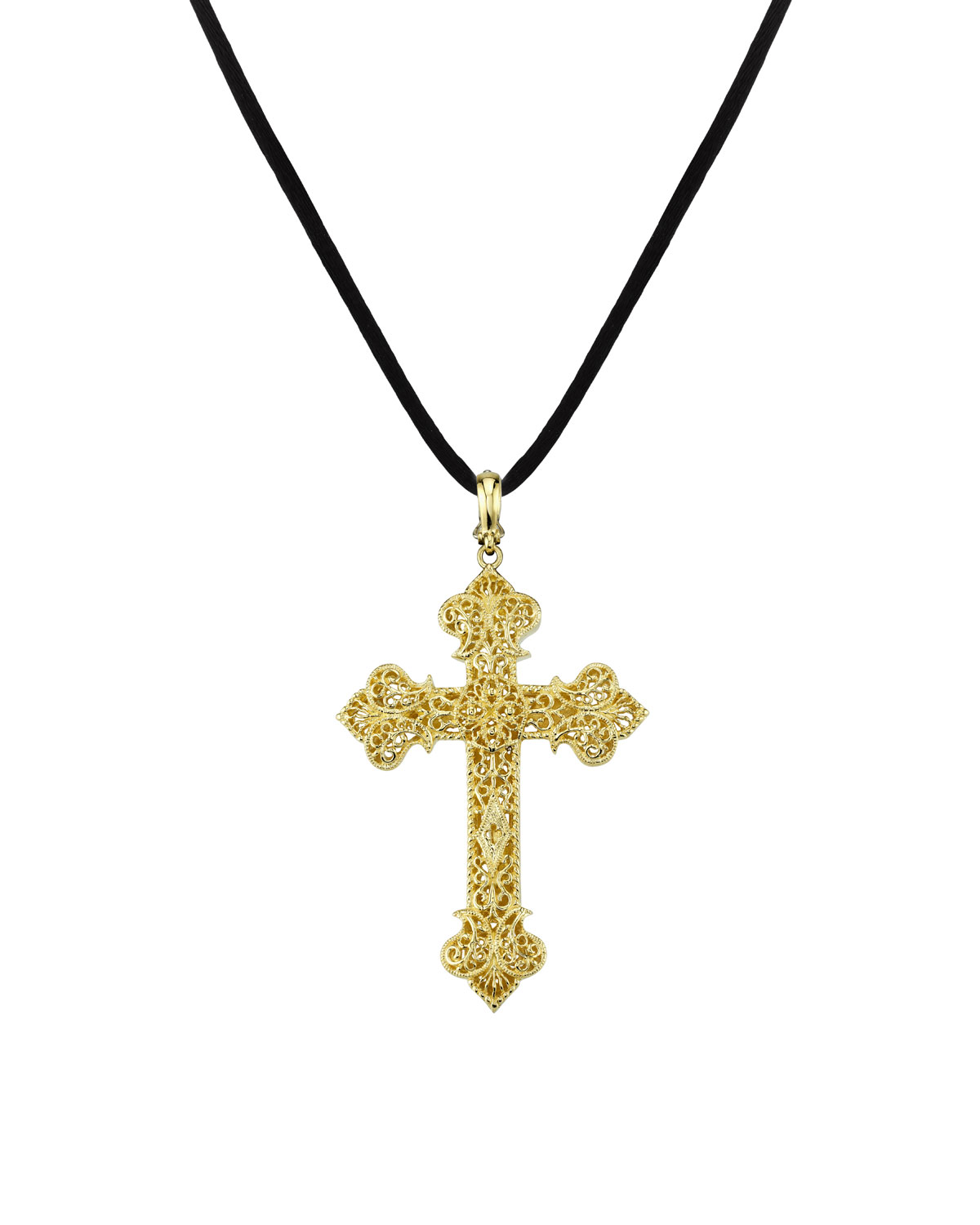 1200x1500 Cynthia Bach Gitan Medium Filigree Cross Pendant Neiman Marcus