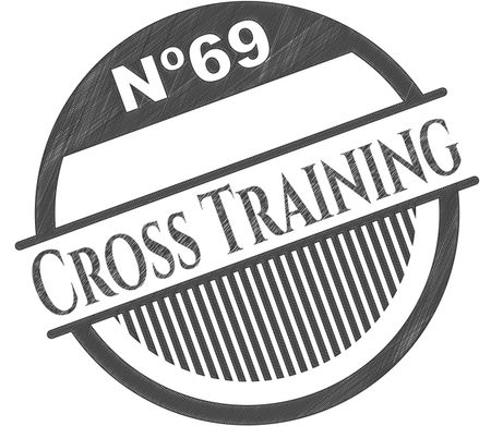 450x391 Cross Training Pencil Draw Freestock Vectors