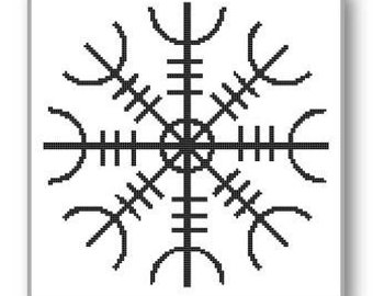 340x270 Viking Cross Stitch Etsy