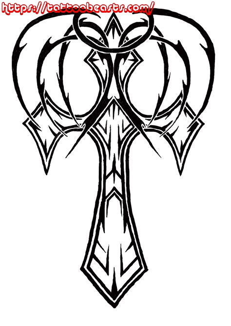 474x670 Cross Tattoo Design Ideas For Women And Girls