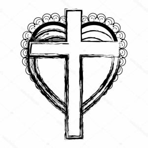 300x300 Decorative Cross Of Jesus Christ Vector Soidergi