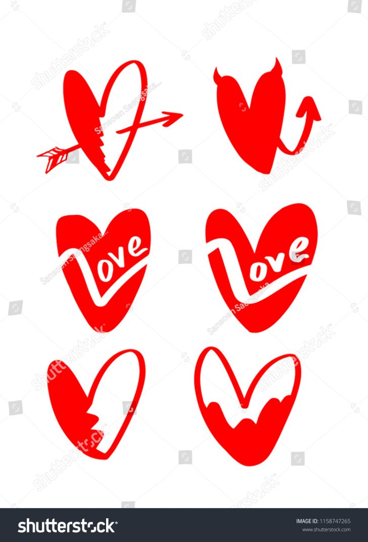 728x1070 Rose And Heart In Pencil Brain Drawing Half A Cross Hands Arrow