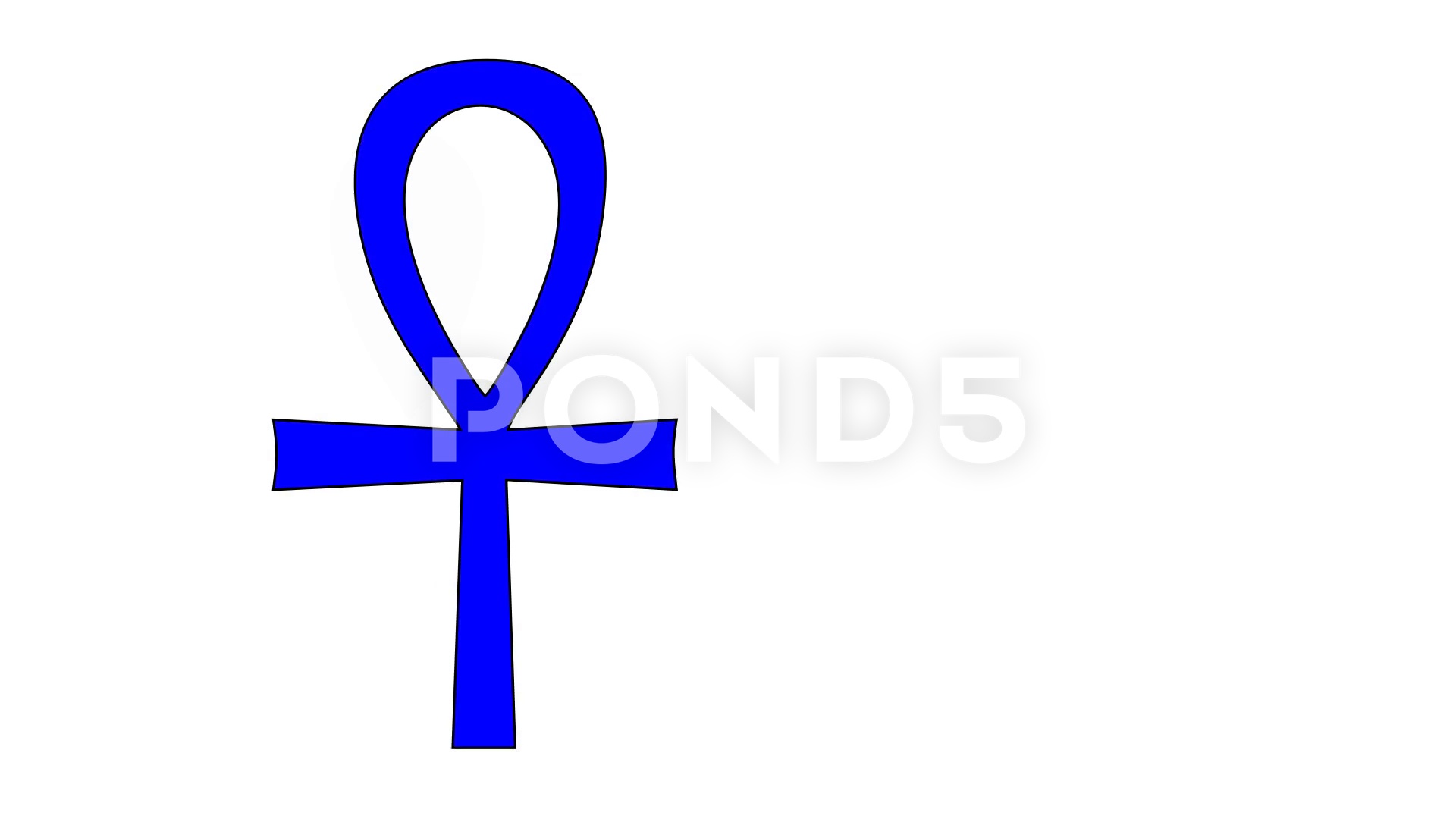 1920x1080 Animated Drawing Of Christianity Egyptian Hieroglyph Anch Cross