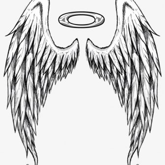 336x336 Angel Wings And Halo Drawing Tags Attack On Titan Drawing Art