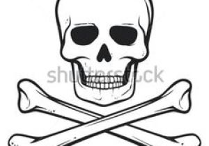 300x210 Drawing Of Skull And Crossbones Black And White Pirate Skull