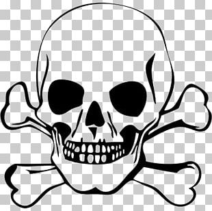 310x308 Skull And Crossbones Drawing Png, Clipart, Area, Black And White