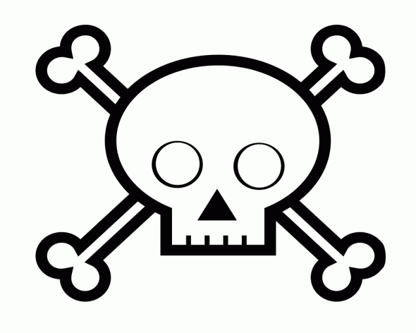 590x472 Skull Coloring Pages Printable Pictures For Drawing, Skull