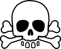 200x161 Skull And Crossbones Drawing Pictures And Cliparts, Download Free