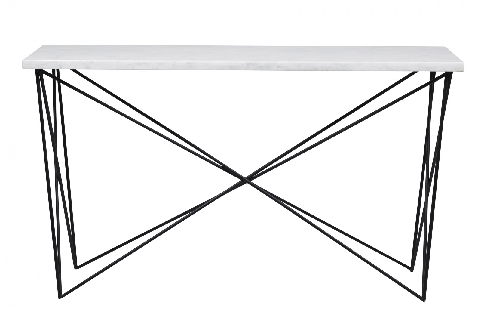 1600x1067 Elle Criss Cross Marble Console Brass Or Black Legs Pre Order