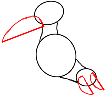 350x315 how to draw cartoon crows and ravens with simple steps cartooning