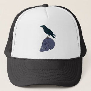 307x307 Crow And Skull Accessories Zazzle