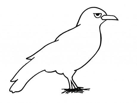 460x346 Crow Clipart Easy Draw Fun Pics Images