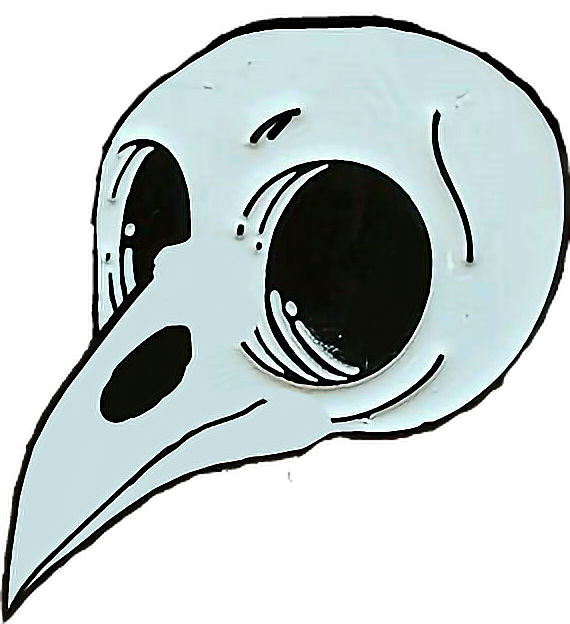 570x624 I Love Crows Animal Halloween Crow Skull Scary