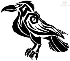 236x208 Tribal Crow Tattoo Designs Group With Items