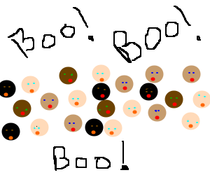 300x250 Crowd Clipart