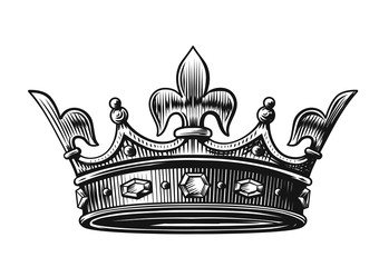 340x240 King Crown Drawing Photos, Royalty Free Images, Graphics, Vectors