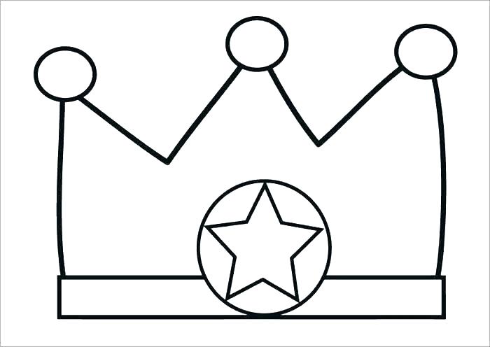 700x496 Drawing Of Princess Crown Coloring
