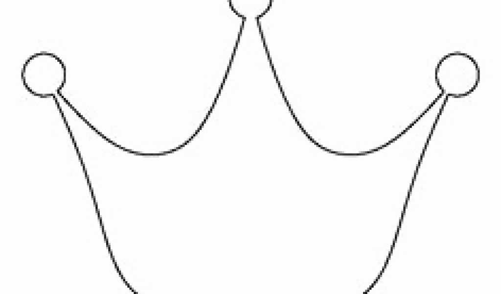 1024x600 Printable Prince Crown Template Fresh Vinyl Princess Crown