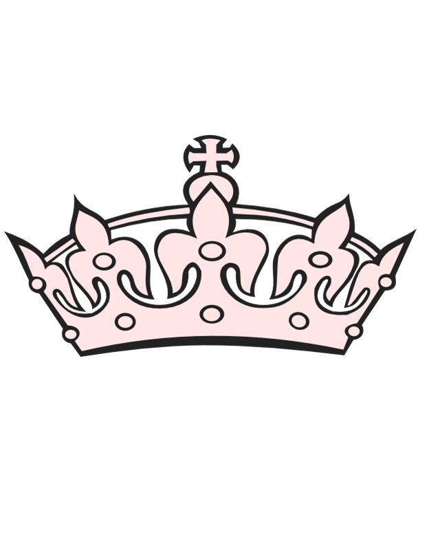 624x784 Printable Tiara Template Togather Us
