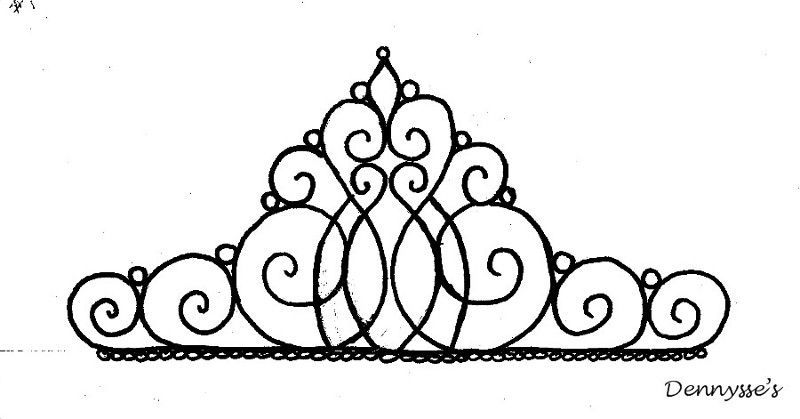 800x419 tiara template for cake topper yummy stuff tiara cake, fondant