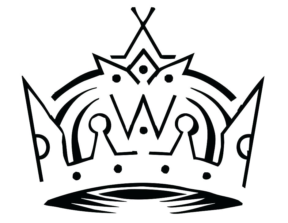940x726 Coloring Images Crowns Kings Crown Template Library King