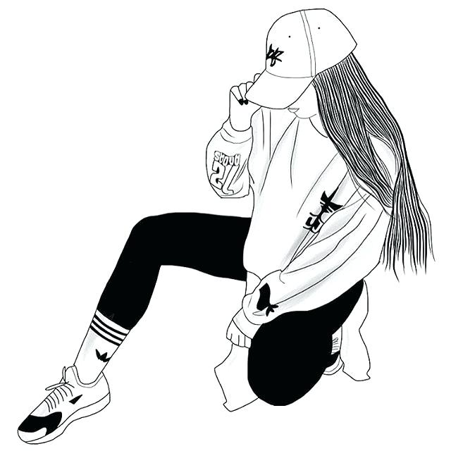 640x640 outlines tumblr and tumblr outlines girl with crown